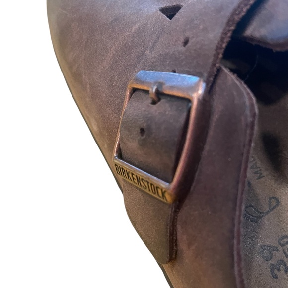 Birkenstock Boston Tobacco Clogs - Picture 3 of 8